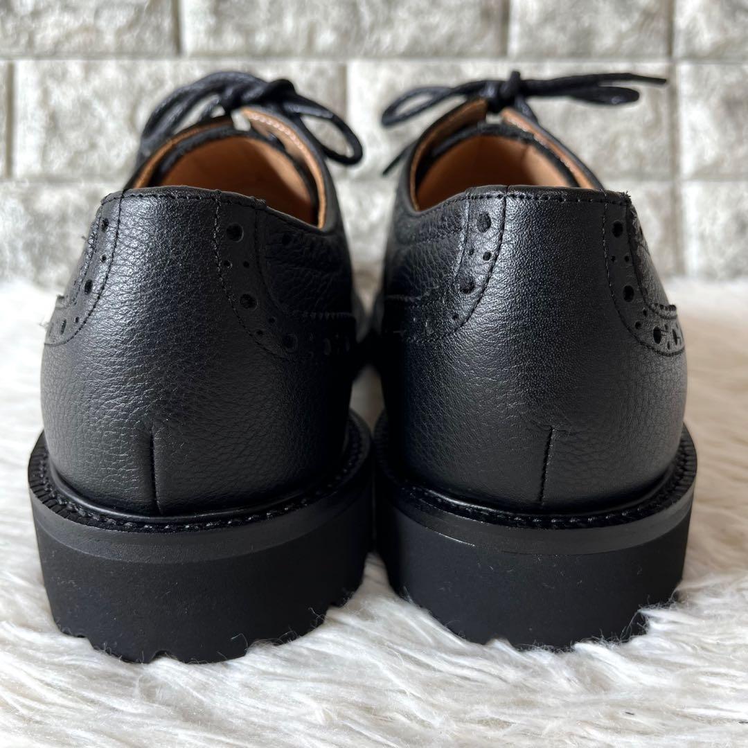 【新品未使用】ナードマインド　クアトロ　ウイングチップ　レザーシューズ　岩田剛典