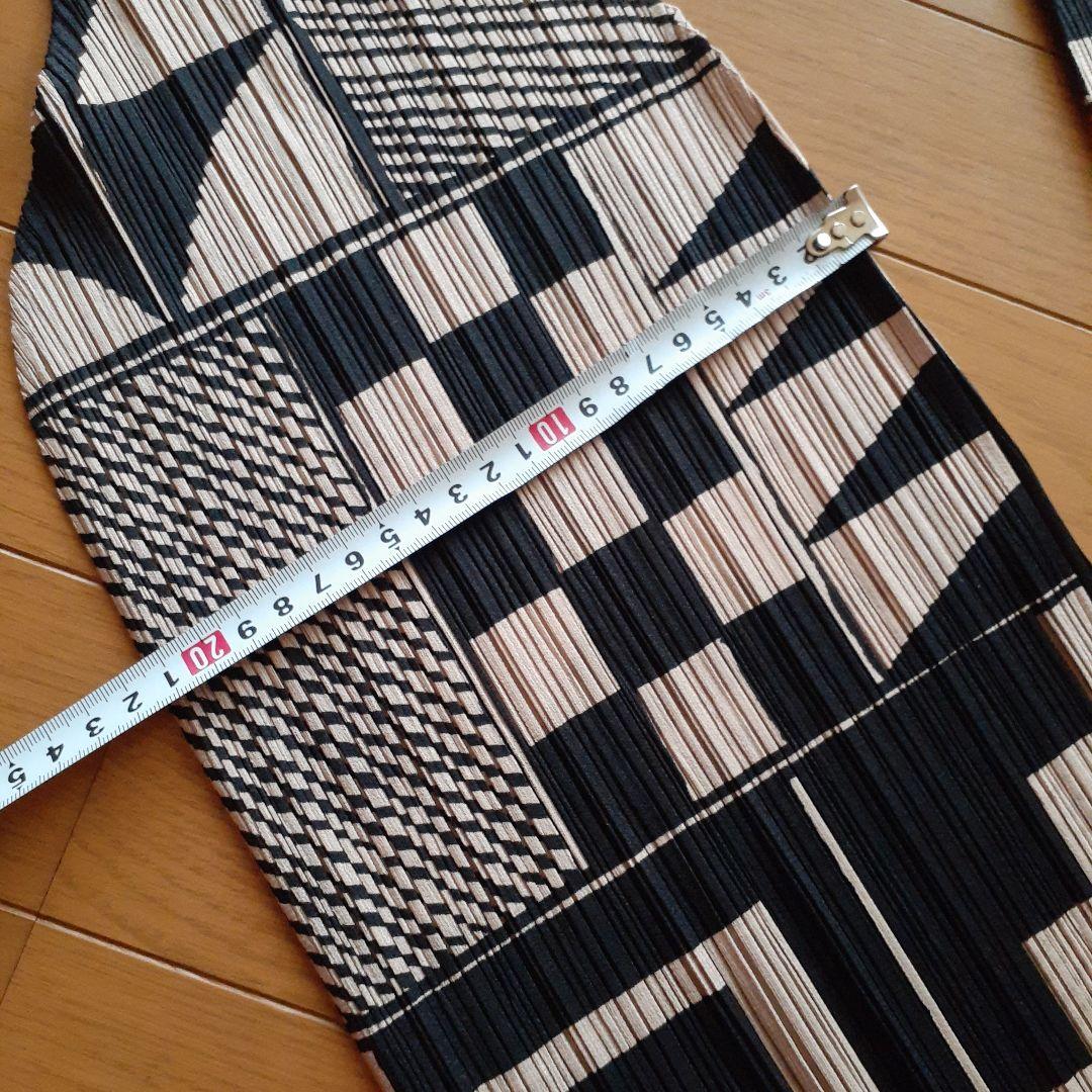 超美品 PLEATS PLEASE イッセイミヤケ アラジンパンツ幾何学模様 3