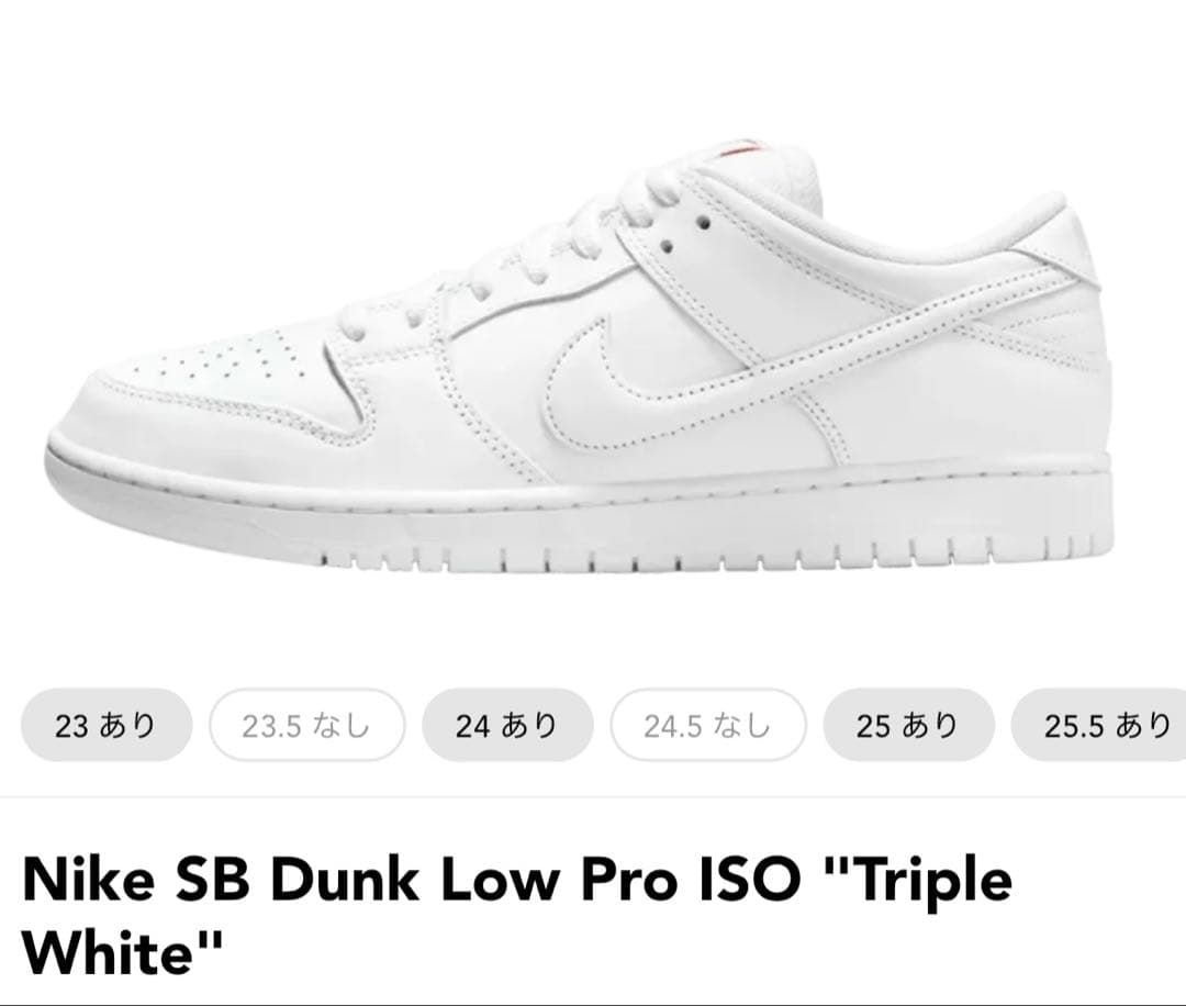スケートボード Nike SB Dunk Low Pro ISO \