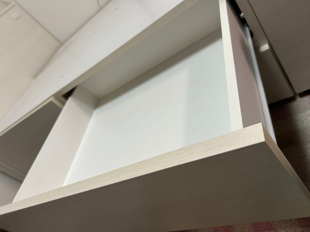 ニトリ シングル チェストタイプ ベッドフレーム 引き出し4杯 収納付きベッド