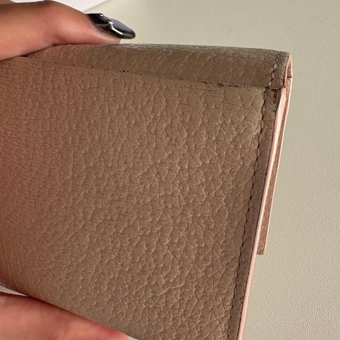 Vivienne Westwood 三つ折り財布 ピンク ファスナー