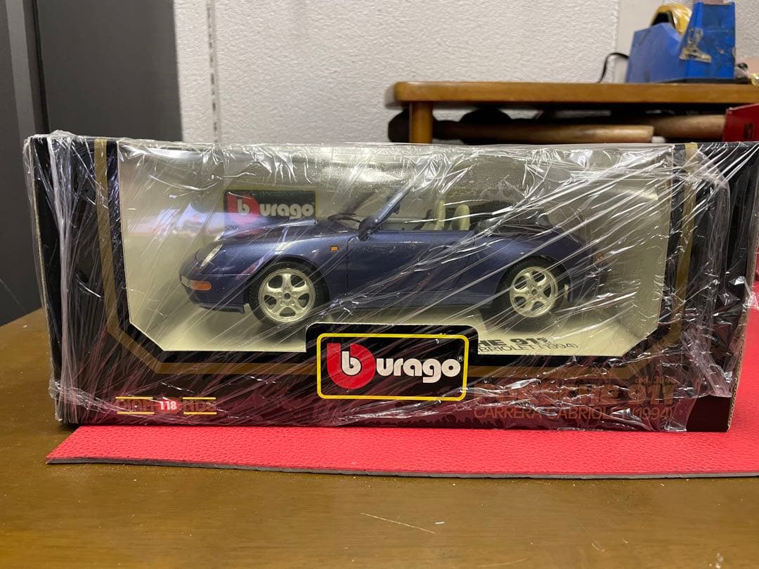 Burago ポルシェ911 カレラカブリオレ1994