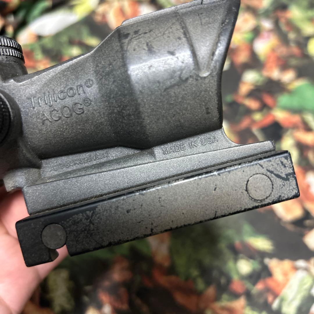 トリジコン Trijicon ACOG 米軍　リアル刻印あり　4倍　スコープ