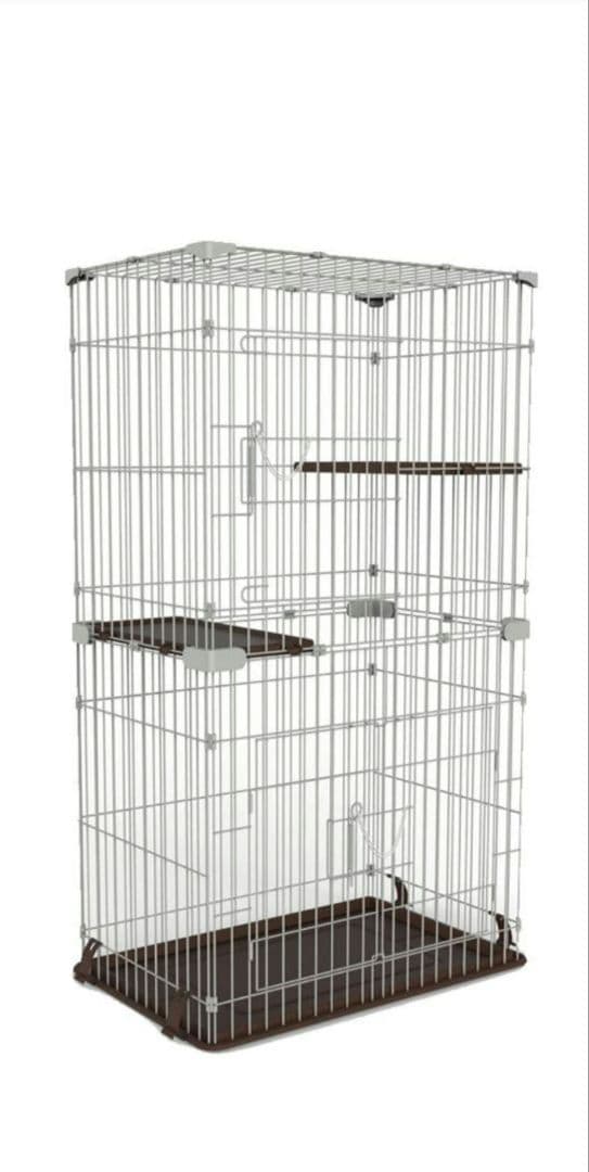 マルカン　キャットフレンドルーム スリム2段　ケージ　猫　サークル