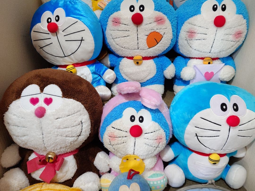 ドラえもん　ぬいぐるみセット