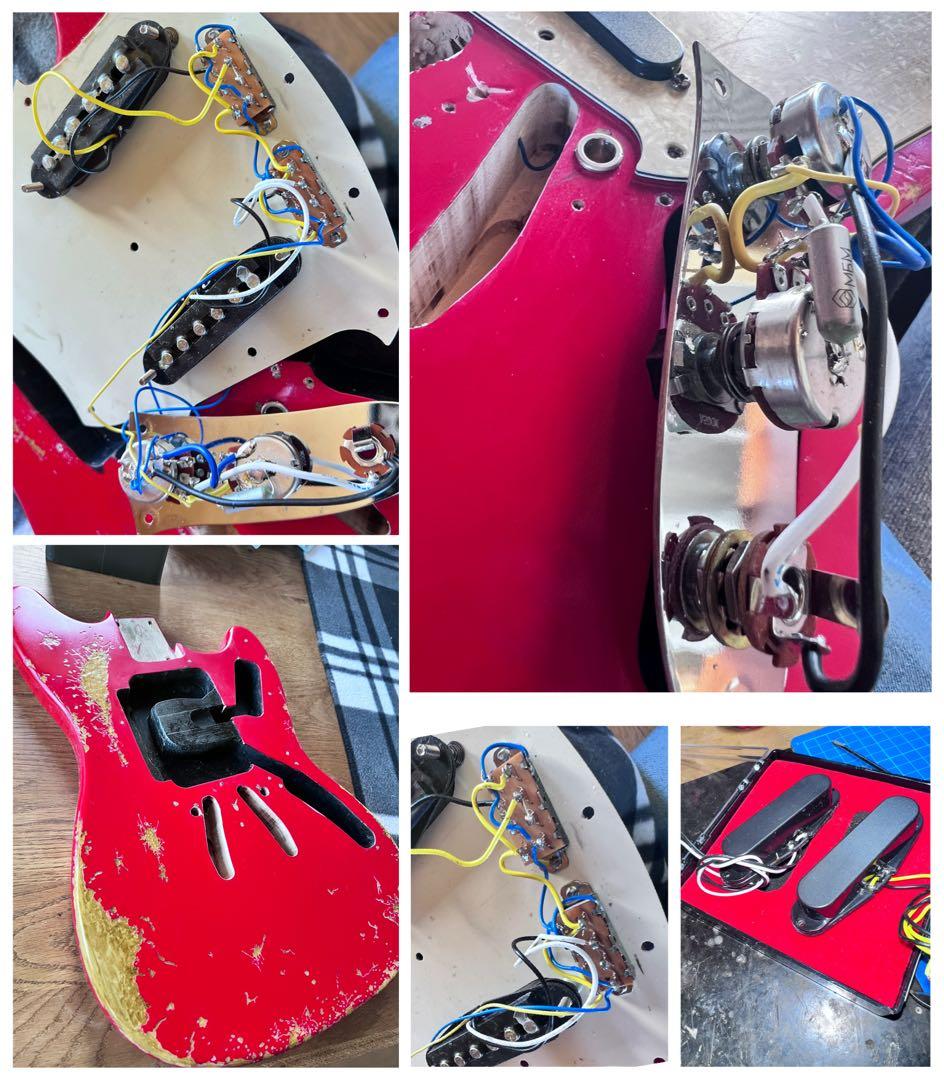 ⭐︎ハードレリック60sムスタングタイプフェスタレッド/ダイナミックトレモロ⭐︎