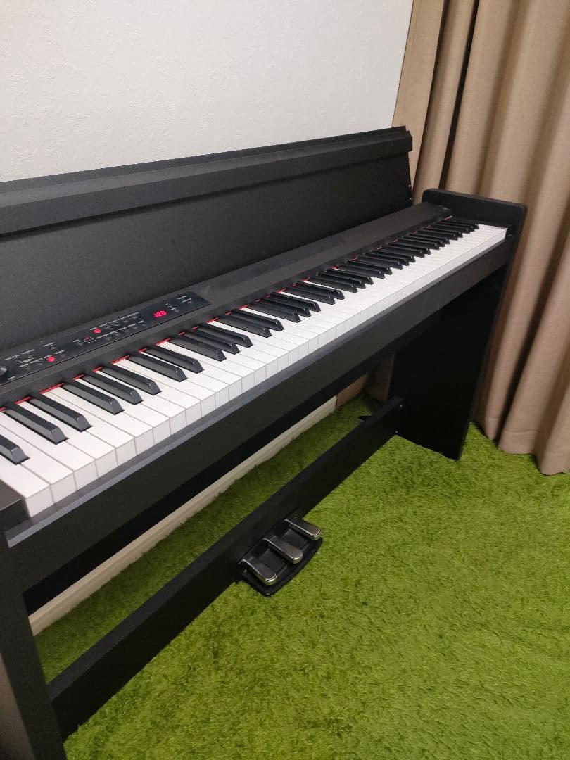 KORG　電子ピアノ　LP-380 ブラック　2016年製　椅子付き　88鍵盤