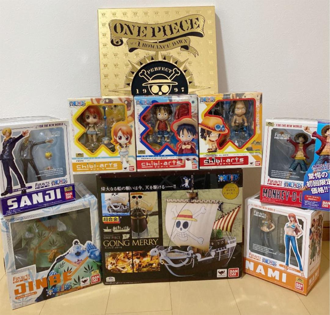 ワンピース　ゴーイングメリー号　複製原稿　チビアーツ　新世界Verフィギュア
