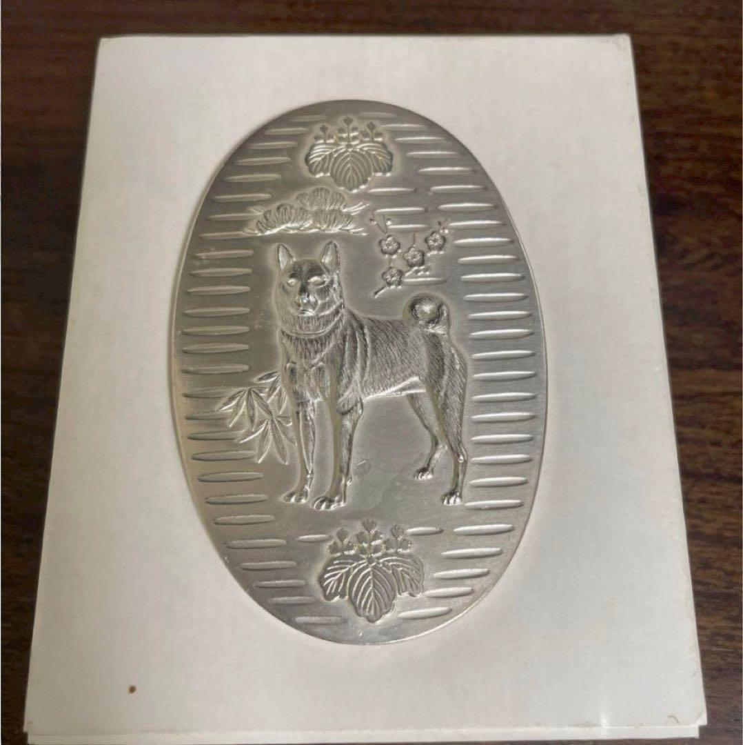 純銀小判柴犬福寿小判１点•純銀小判１点•佐川急便純銀小判３点