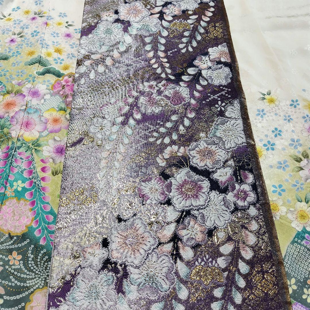振袖フルセット(8点)・成人式・辻ヶ花・辻が花・花絞り・ブランド・正絹・逸品