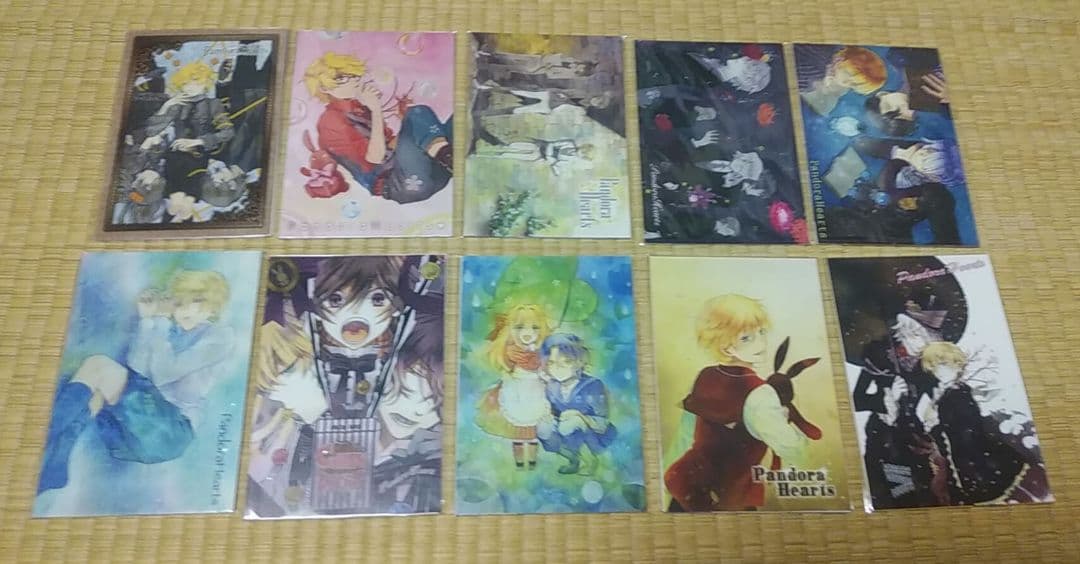 【匿名配送】Pandora Hearts ポストカード 10点セット