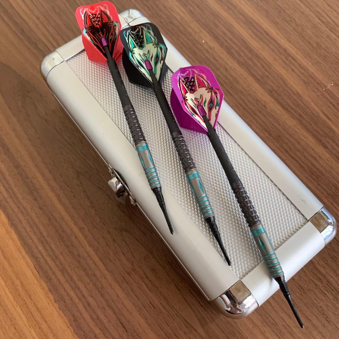 鈴木未来モデルジェダイト、カーボンシャフト、フライト、ケースセット