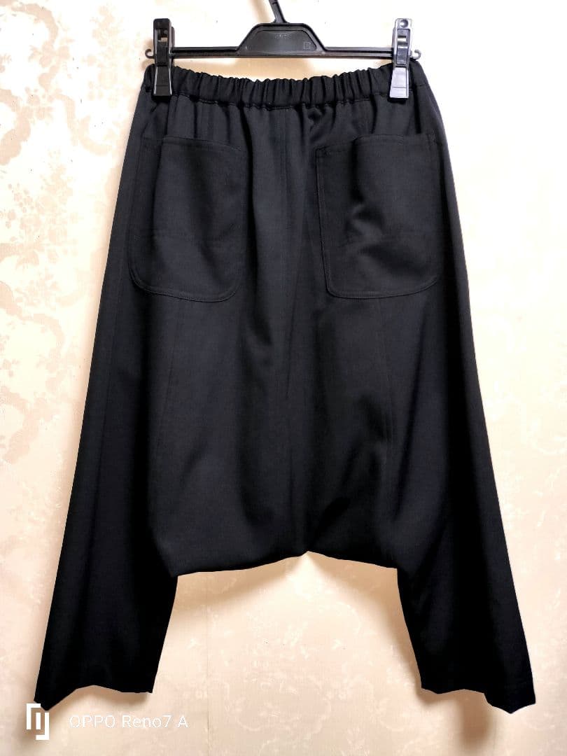 COMMEdesGARCONS 　黒サルエルパンツ