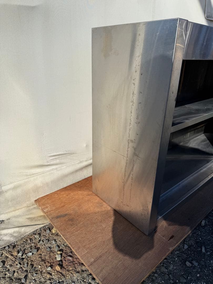 【O-1883】吊戸棚 スチール製 厨房機器 収納棚 業務用