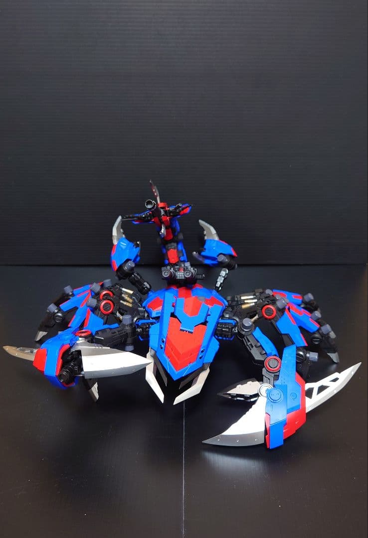 ゾイド HMM デススティンガー（塗装済み、完成品）【箱、説明書付き】