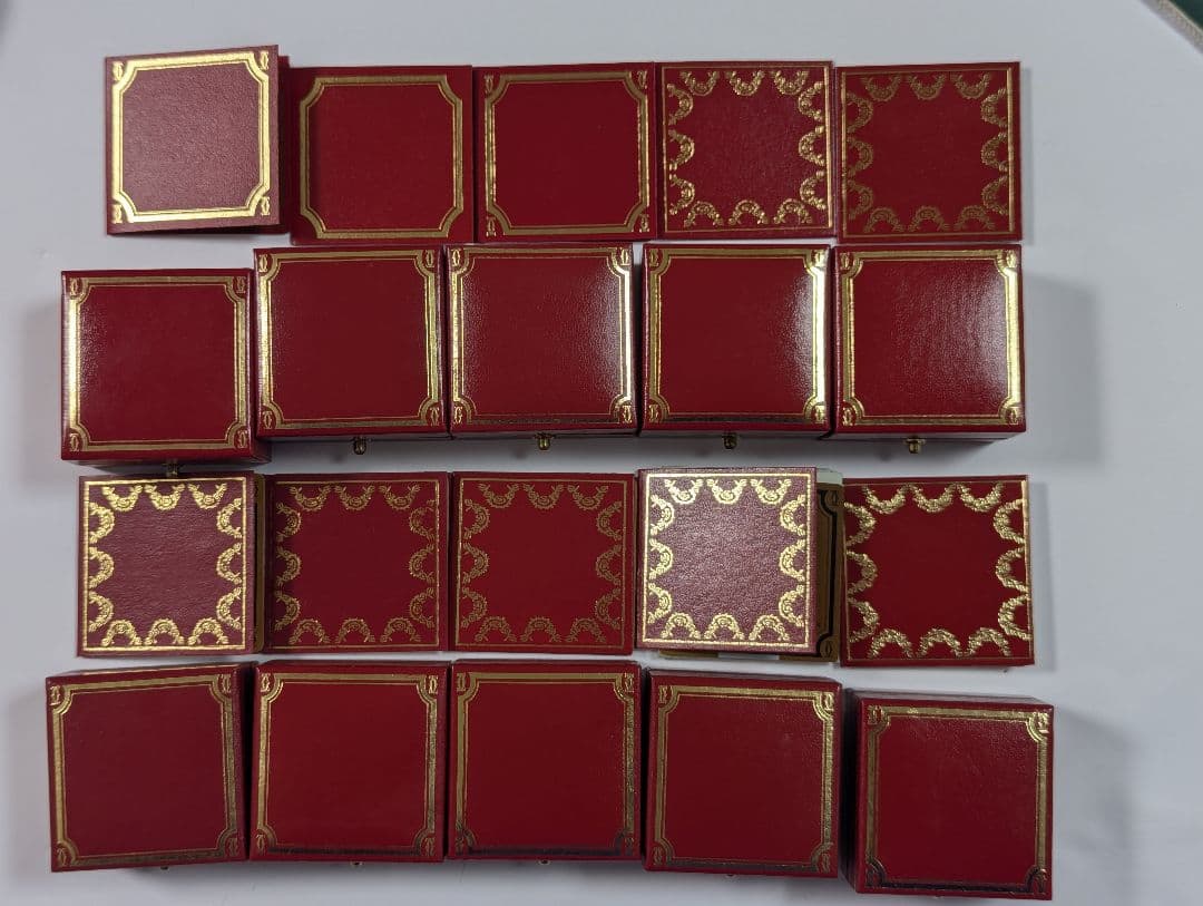 カルティエリングケース　20個セット　空箱