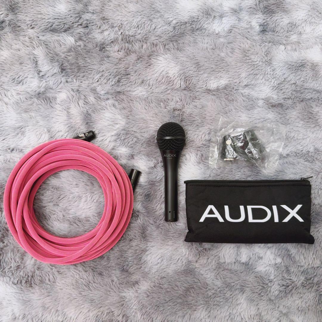 AUDIX OM5 ダイナミックマイク　NEUTRIK シールド