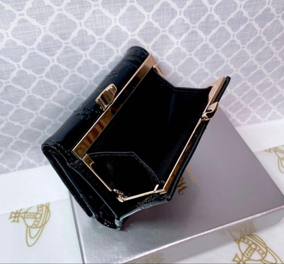 【大人気♡ショッパー付】新品 Vivienne Westwood エナメル 黒