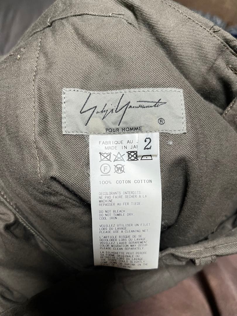 yohji yamamoto ヨウジヤマモト　袴スラックス　パンツ