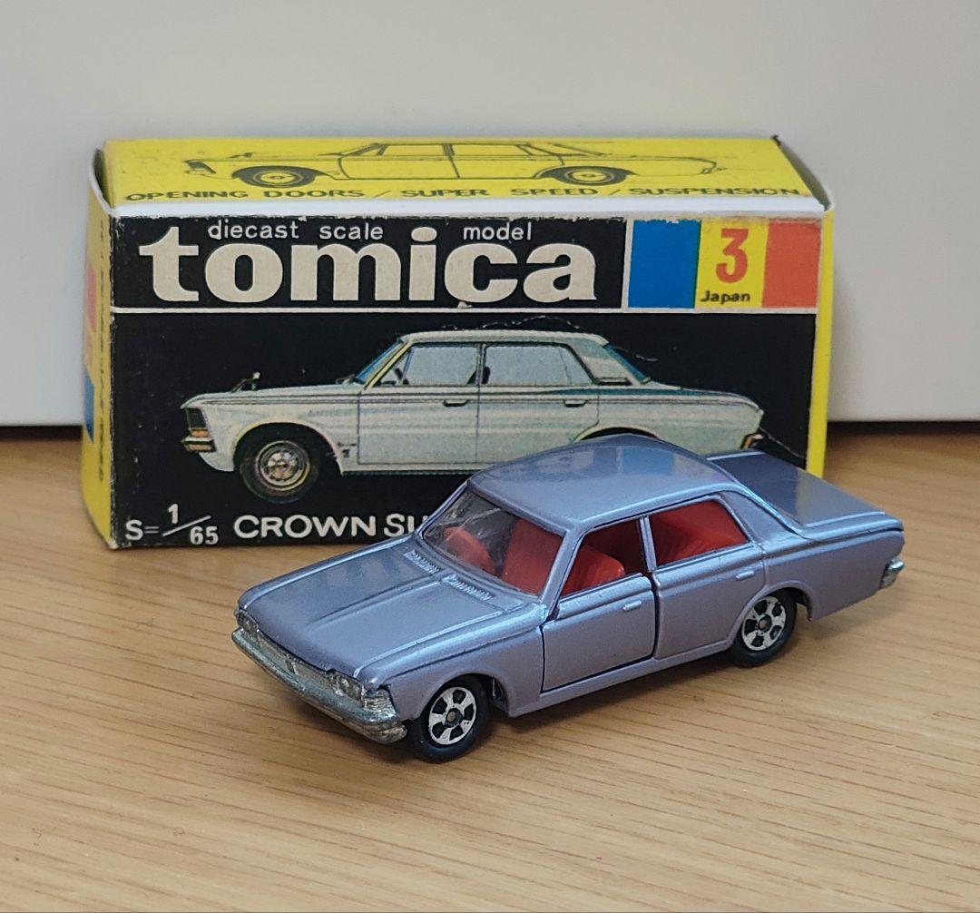TOMICA　トミカ　クラウンDX　メタブルー　赤シート