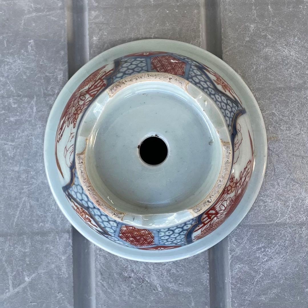 伊万里 丸形 盆栽鉢 植木鉢