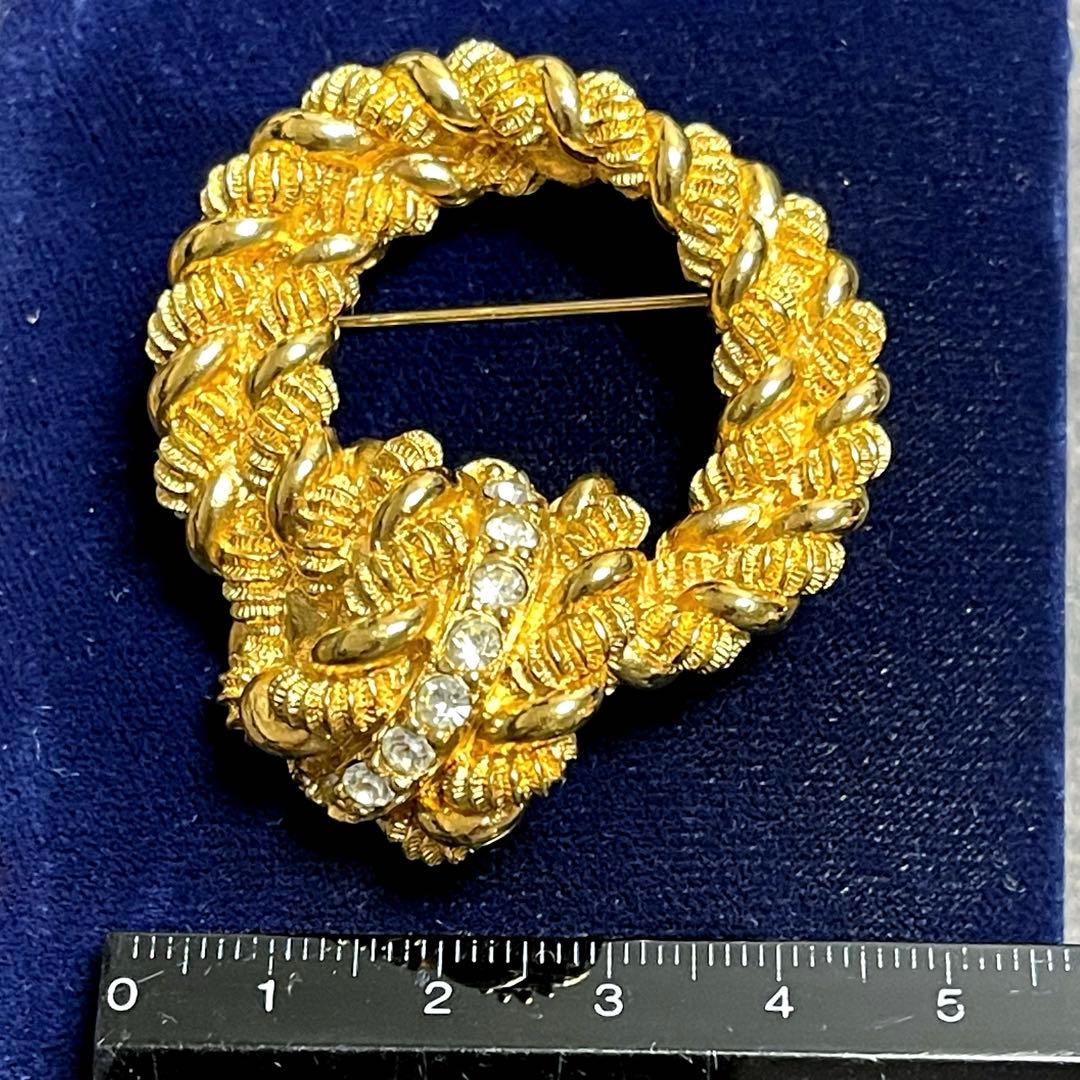 Christian Dior ストーン ブローチ ヴィンテージ