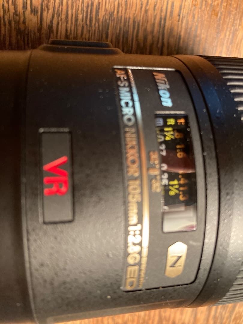 レンズ(単焦点) nikon af-s micro 105mm f/2.8G