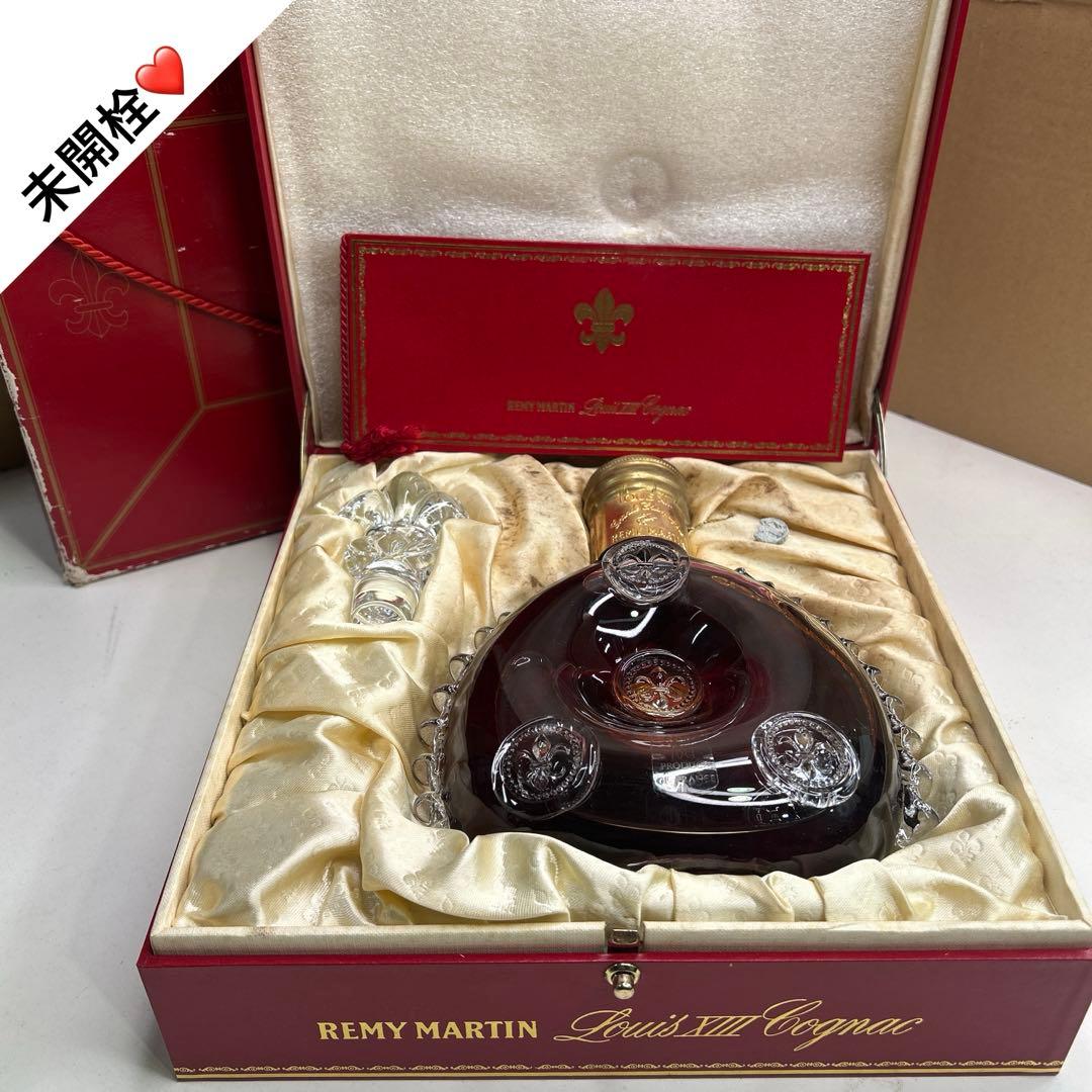 5520【未開栓】ルイ13世 レミーマルタン ブランデー 替栓 金キャップ