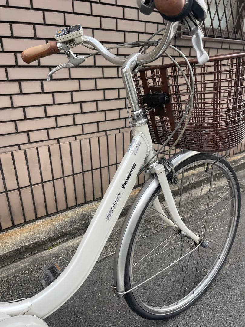 8.9ahパナソニック電動アシスト自転車26インチ