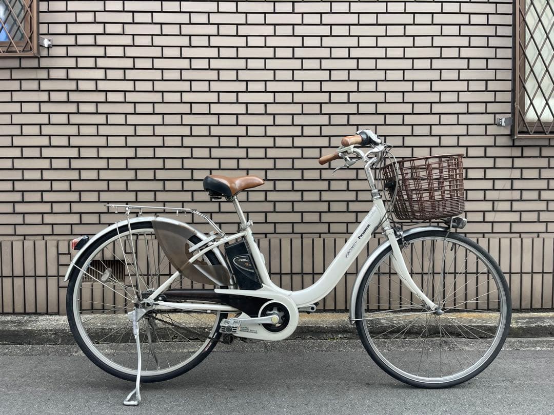 8.9ahパナソニック電動アシスト自転車26インチ