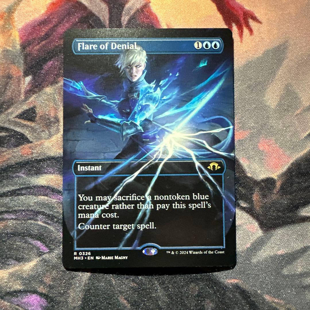 MTG【ボーダーレス】拒絶の閃光/Flare of Denial 日日日英