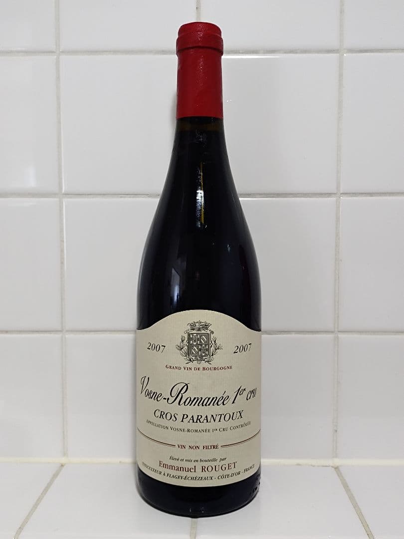 ヴォーヌ・ロマネ 1er Cru クロ・パラントゥ2007