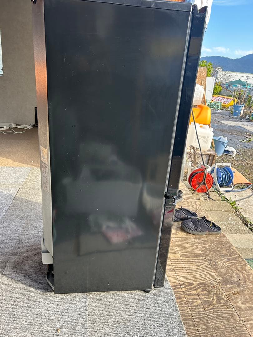 三菱電機　冷蔵庫　冷凍庫　2ドア　146L 黒色