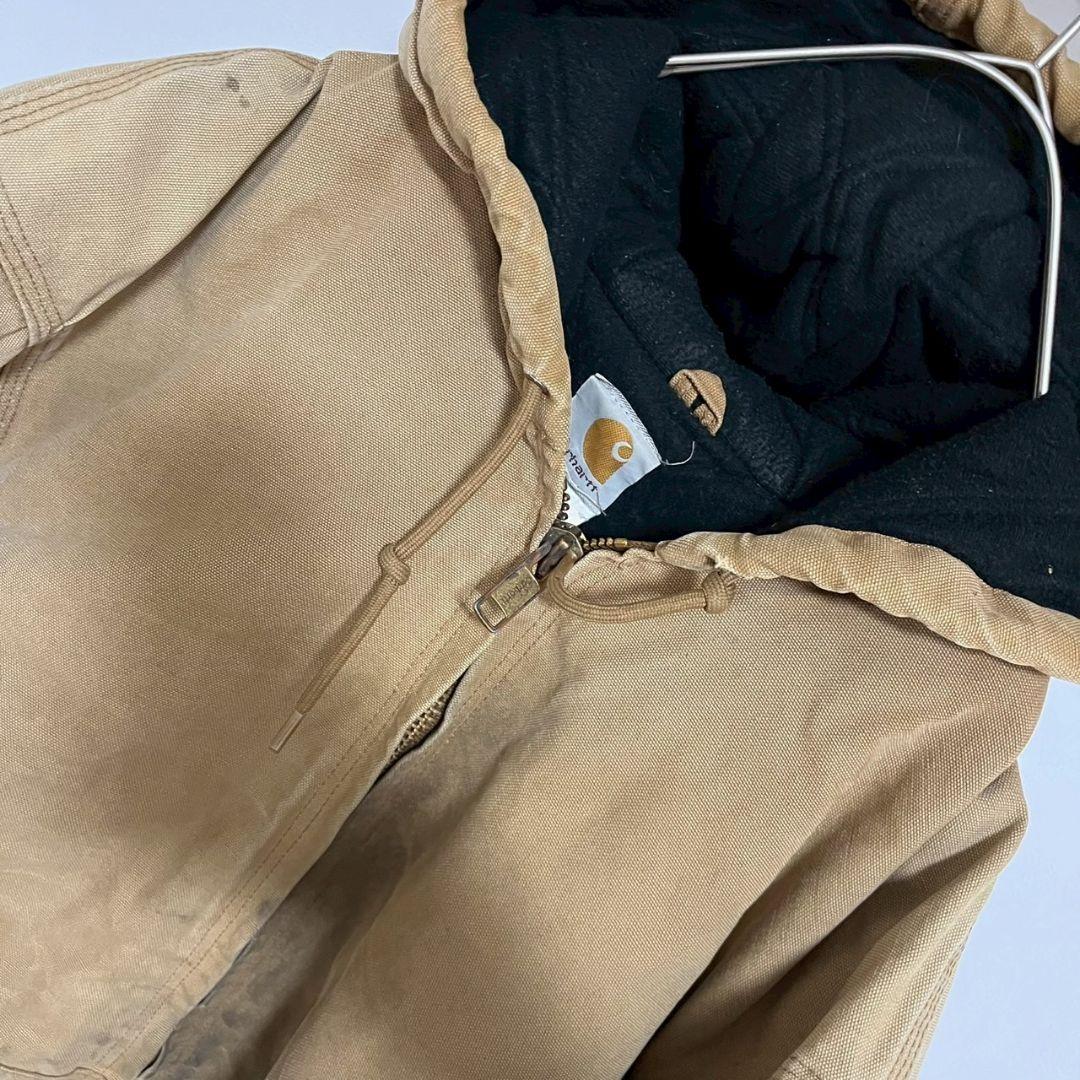 YBJ37【US輸入】Carhartt　アクティブジャケット【2XL相当】茶色