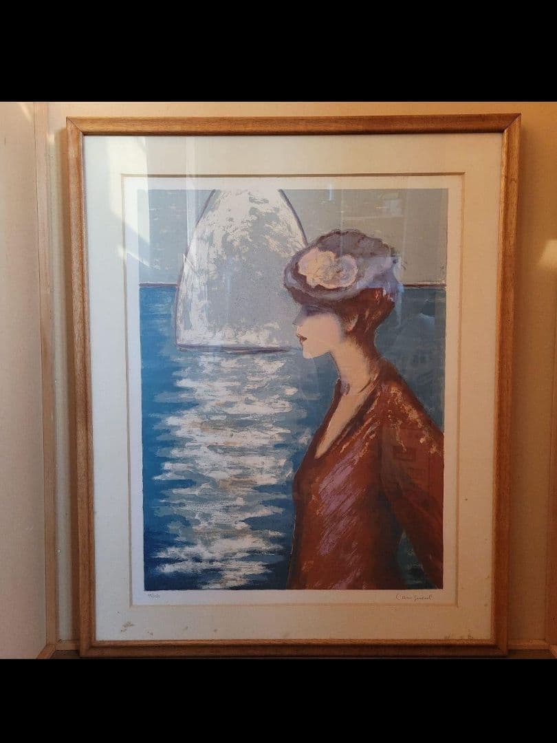 カシニョール 「別れ」 リトグラフ(33/150)