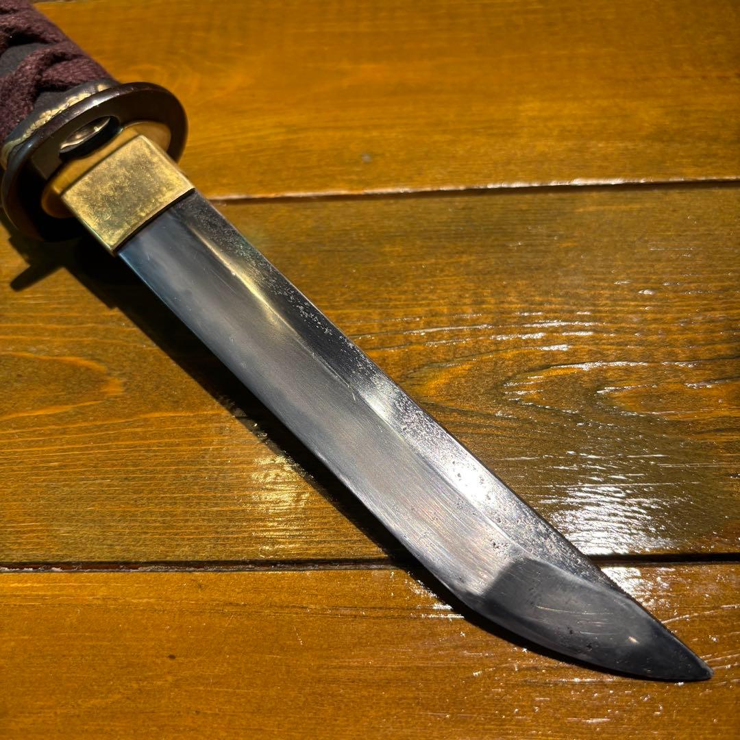 日本刀残欠クラフトナイフNo.96 藤井兼藤 切先