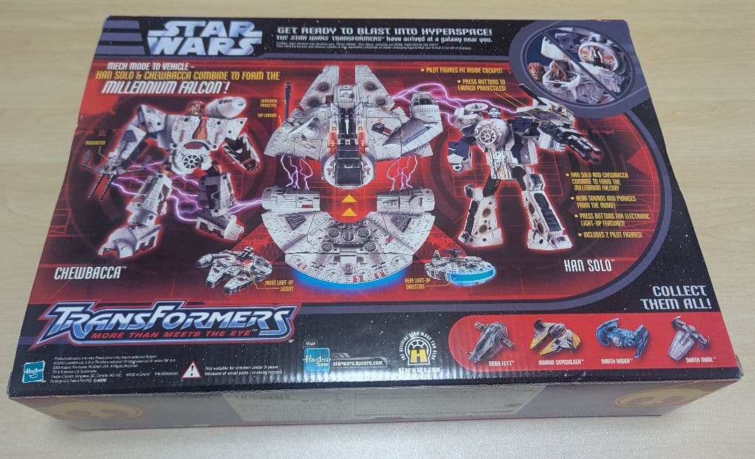 トランスフォーマー スター・ウォーズ ミレニアム・ファルコン 新品未開封品