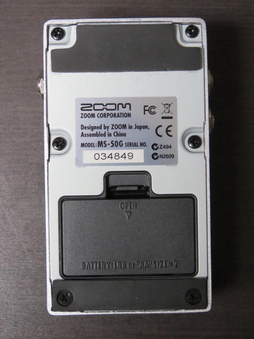 ZOOM MS-50G マルチ・エフェクター【ほぼ新品】