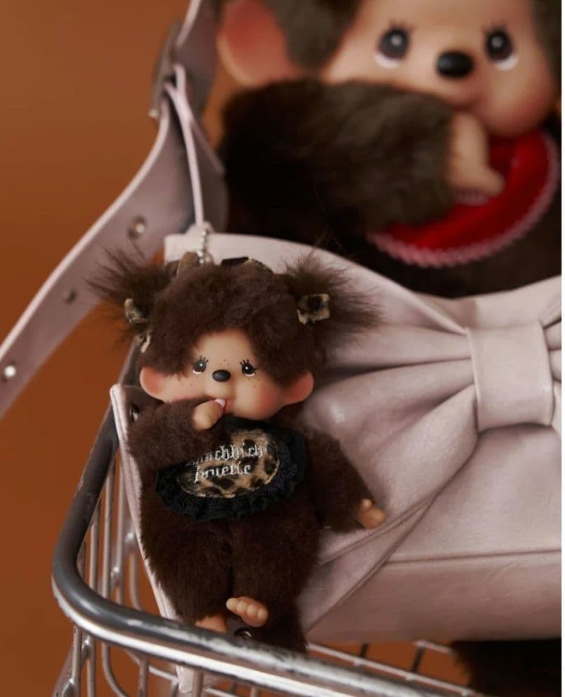monchhichi×jouetie レオパードキーチェーン 新品未使用未開封品