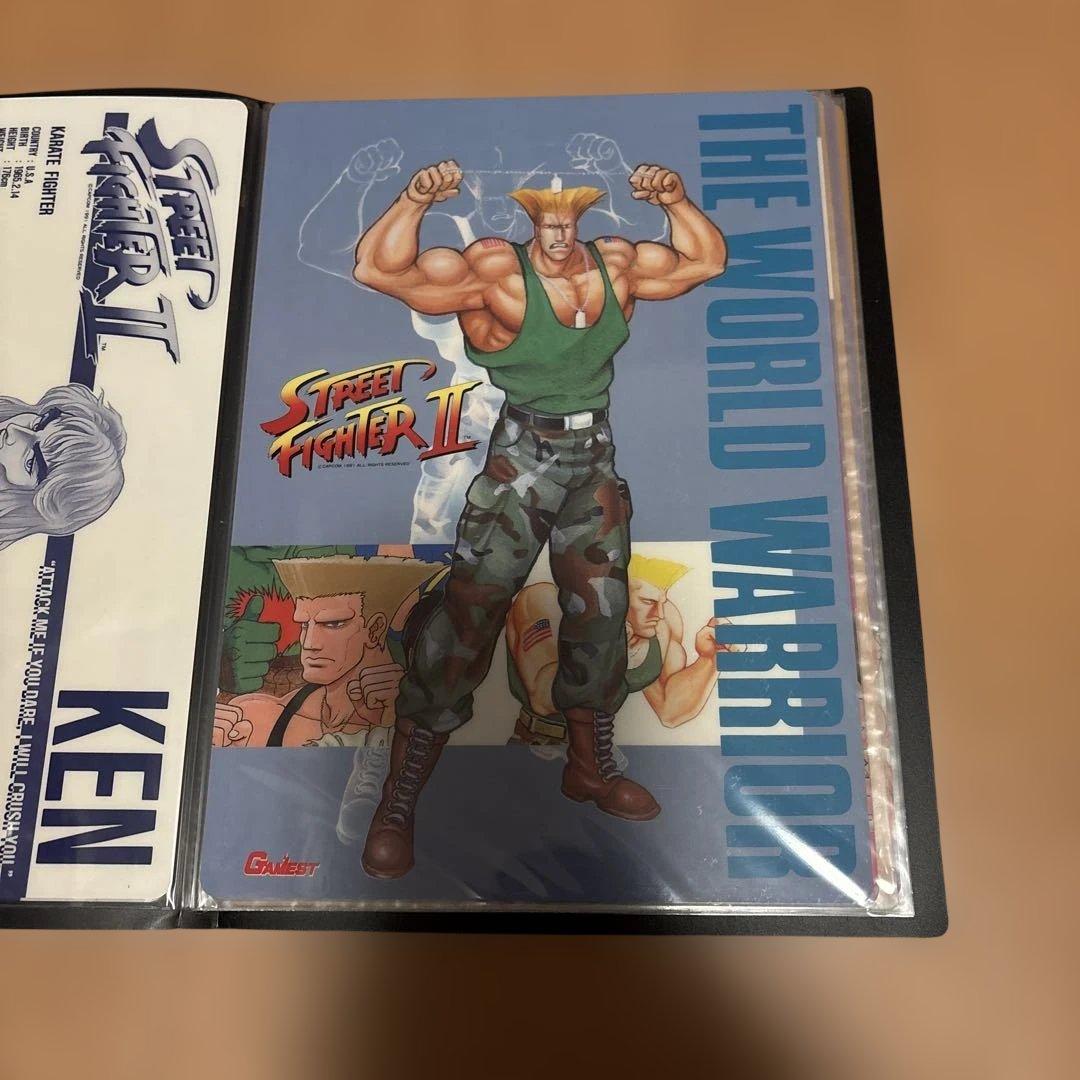 1991年第5回ゲーメスト大賞受賞記念ストリートファイター2下敷き CAPCOM