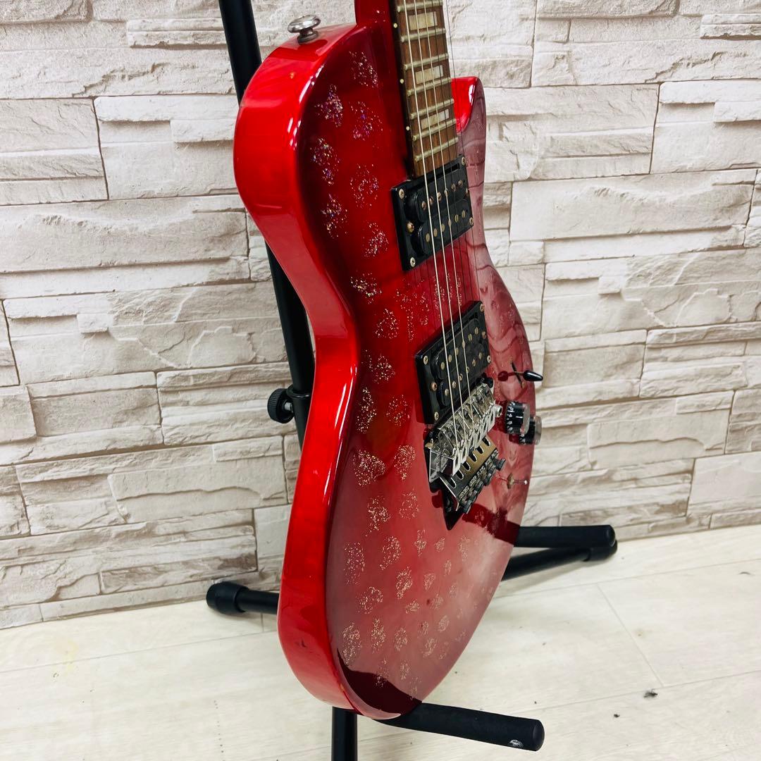 GrassRoots グラスルーツ レスポールタイプ エレキギター レッド