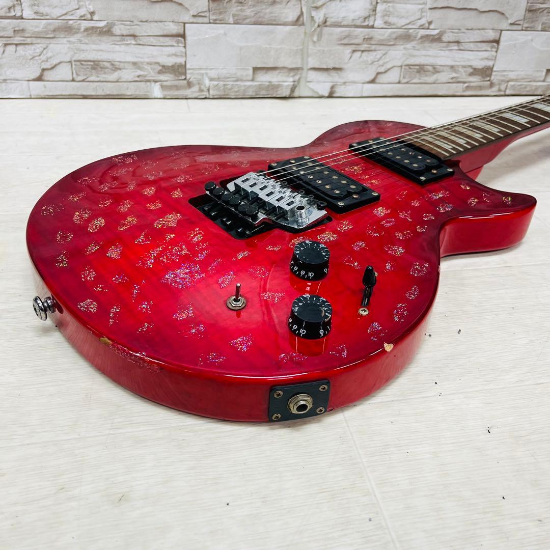 GrassRoots グラスルーツ レスポールタイプ エレキギター レッド
