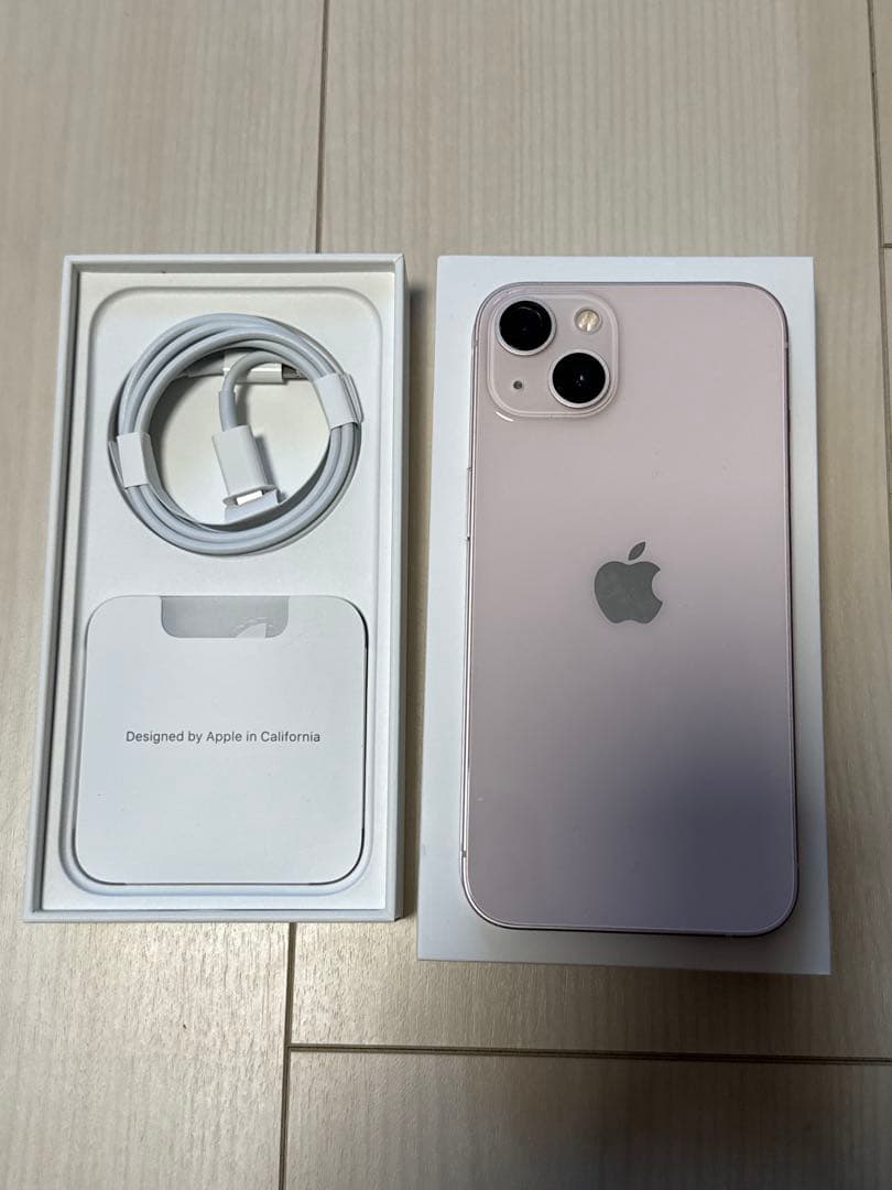 【美品】iPhone 13 本体 512GB SIMフリー 箱・付属品あり