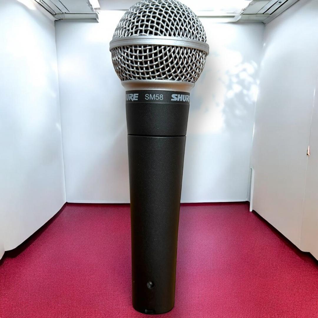 ☆未使用品 SHURE SM58 LCE ダイナミックマイク スイッチなし