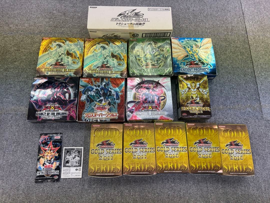 遊戯王　空ボックス　空パック　缶　ゲーム　まとめ　ビギナーズパック