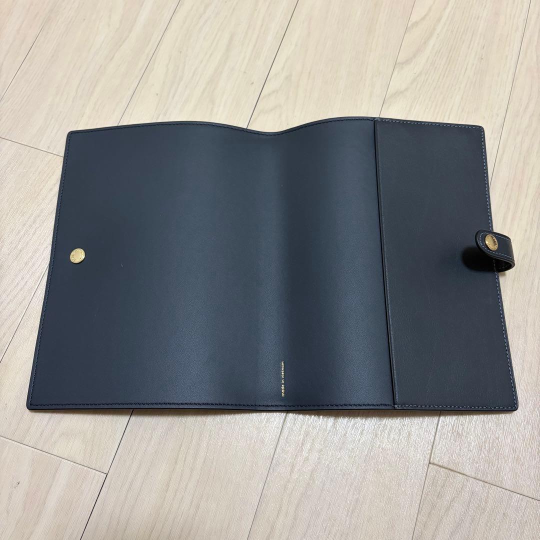 COACH チェリー さくらんぼ シグネチャー ノートブック 手帳カバー 青