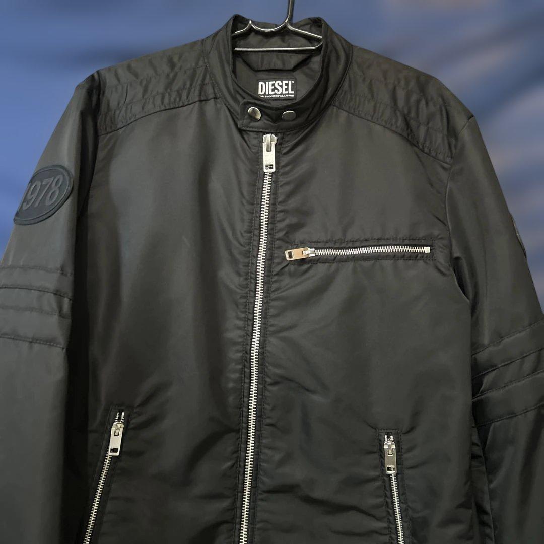 DIESELシングルライダースジャケット
