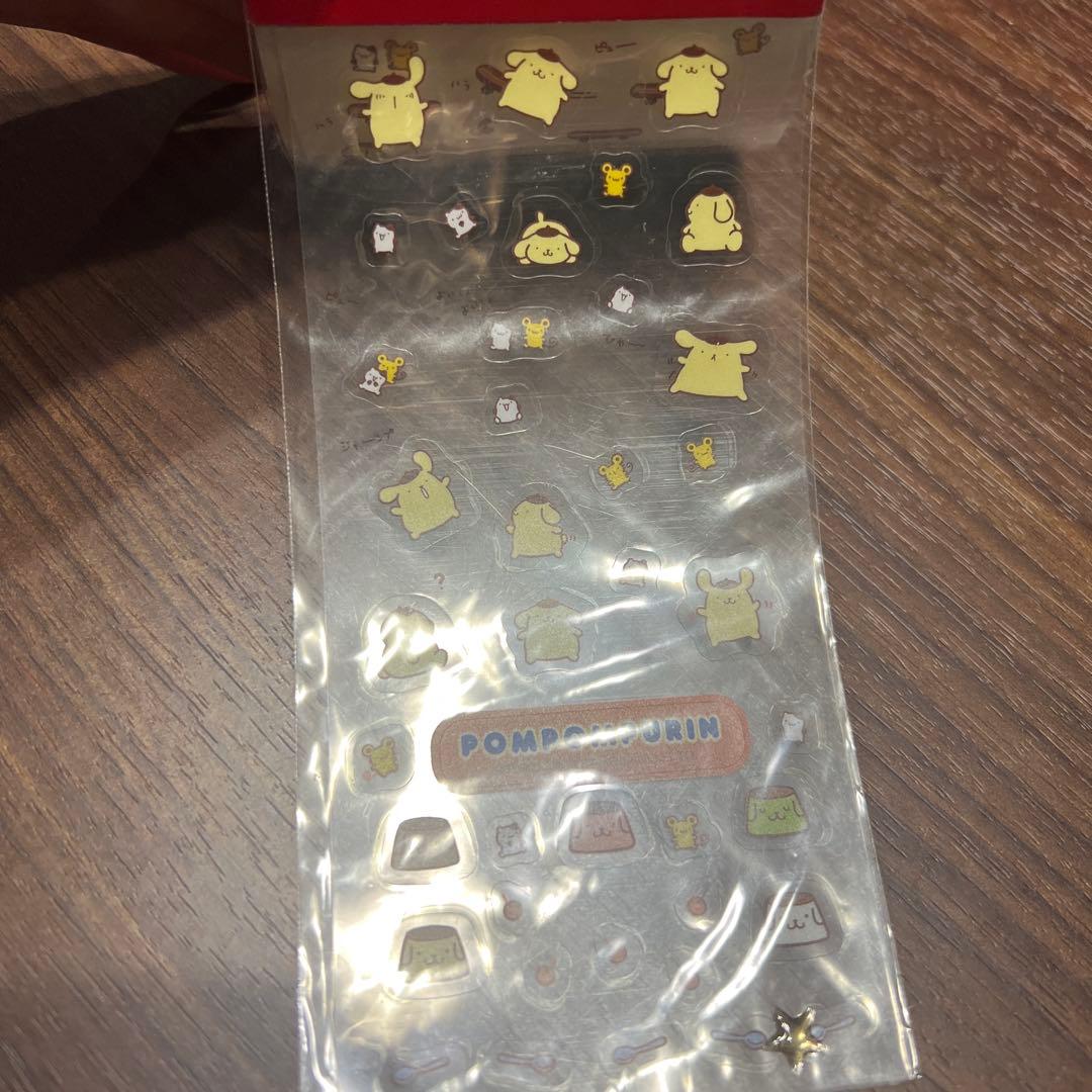 ポムポムプリン　シール　平成　当時　サンリオ