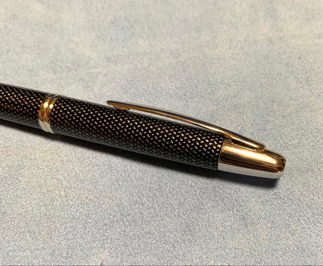 PILOT Capless 万年筆 絣 黒 F ほぼ未使用 インク付き