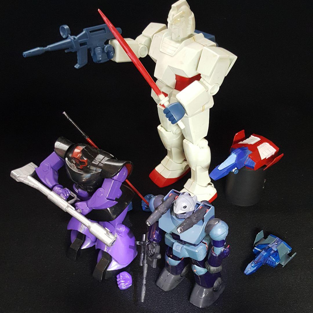 【ガンプラ】激レア　初代出版　40年以上前10体　ジャンク品　昭和レトロ　当時物
